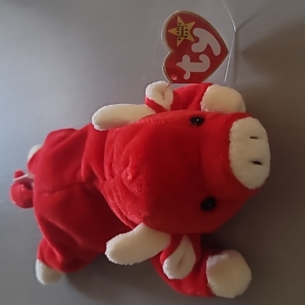 Vintage 1995 "Snort" Beanie Baby